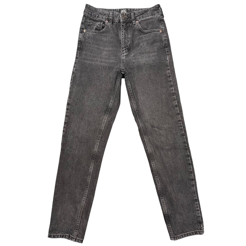 BDG Black High Rise Tapered Mom Jeans Women Size 27